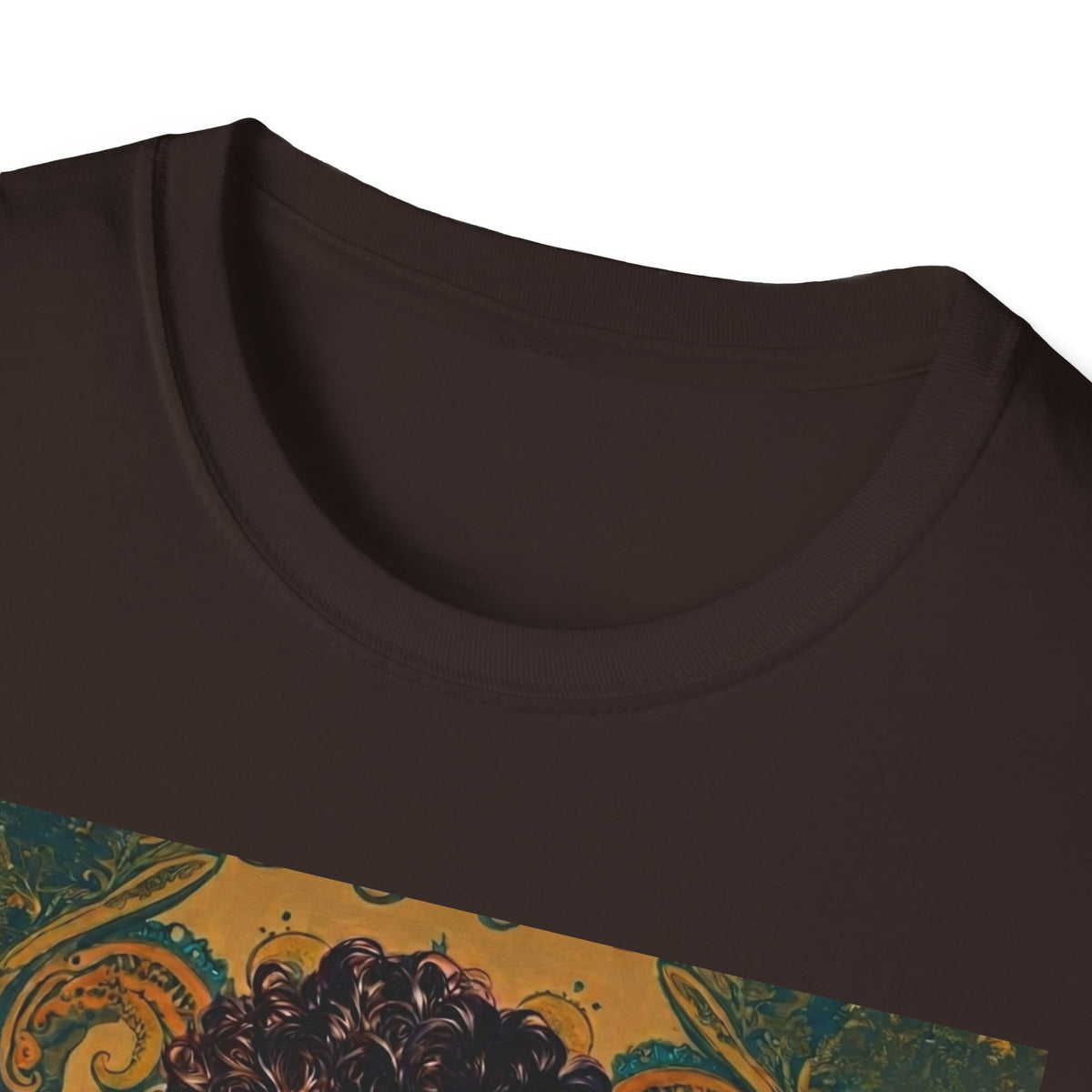 Portrait Art T-Shirt — Vintage Decorative Gentleman Illustration