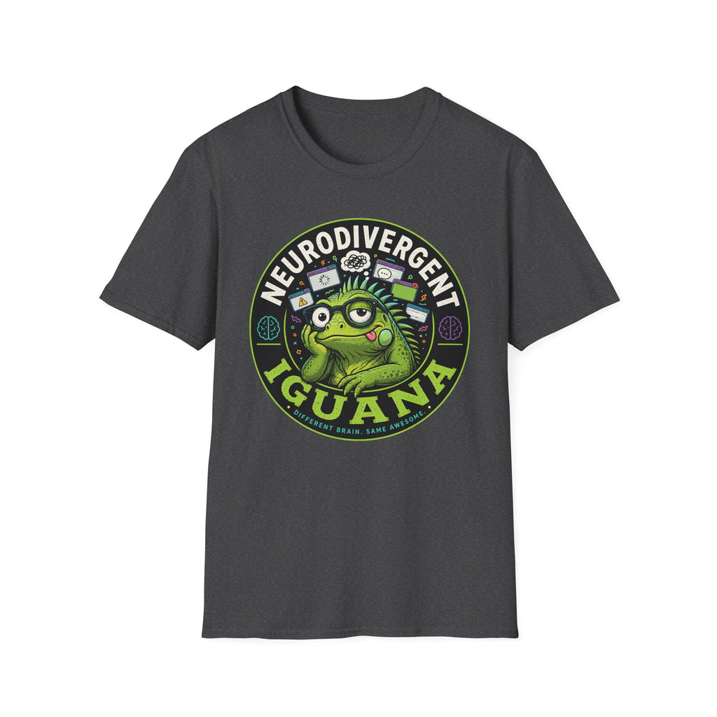 Neurodivergent Iguana T-Shirt