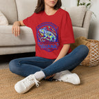 Neurodivergent Iguana T-Shirt — Colorful Pride Design for Neurodiversity Awareness