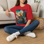 Capybara & Serpent Fantasy T-Shirt — Whimsical Nature Art Tee