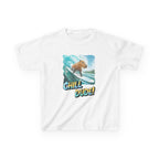 Kids Tee — 'Chill Dude!' Surfing Hamster Graphic