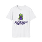 NeuroDivergent Iguana T-Shirt — Green Lizard Graphic Tee