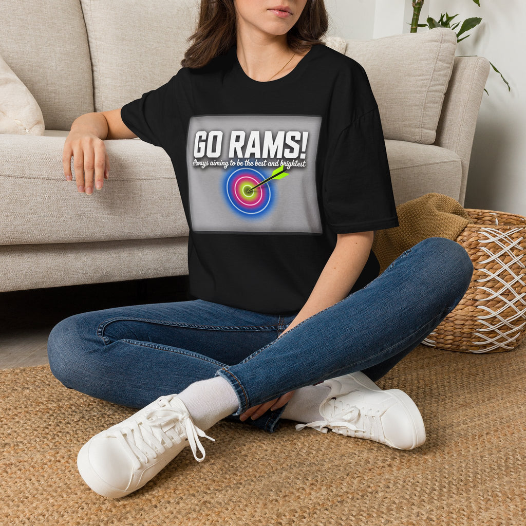 Go Rams! Target Archery T-Shirt — School Spirit & Motivation Tee