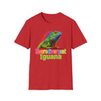 Neurodivergent Iguana T-Shirt — Colorful Pride Lizard Tee
