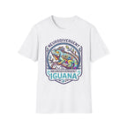 Neurodivergent Iguana T-Shirt — Colorful Pride Design for Neurodiversity Awareness