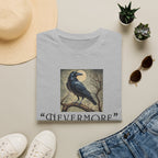 Nevermore Raven T-Shirt — Gothic Poe-Inspired Graphic Tee