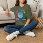 Neurospicy Rainbow Brain T‑Shirt — Colorful Science Apparel
