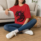 Dragon Head T‑Shirt – Fierce Black Dragon Graphic Tee