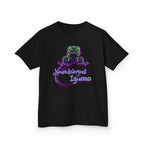 Kids Tee — Neon Chubby Iguana Graphic