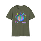 Neurospicy Rainbow Brain T‑Shirt — Colorful Science Apparel
