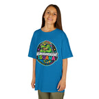Kids T‑Shirt — "Neurodivergent Iguana" Colorful Pride Tee