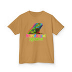 Kids T‑Shirt — Colorful "Neurodivergent Iguana" Graphic Tee