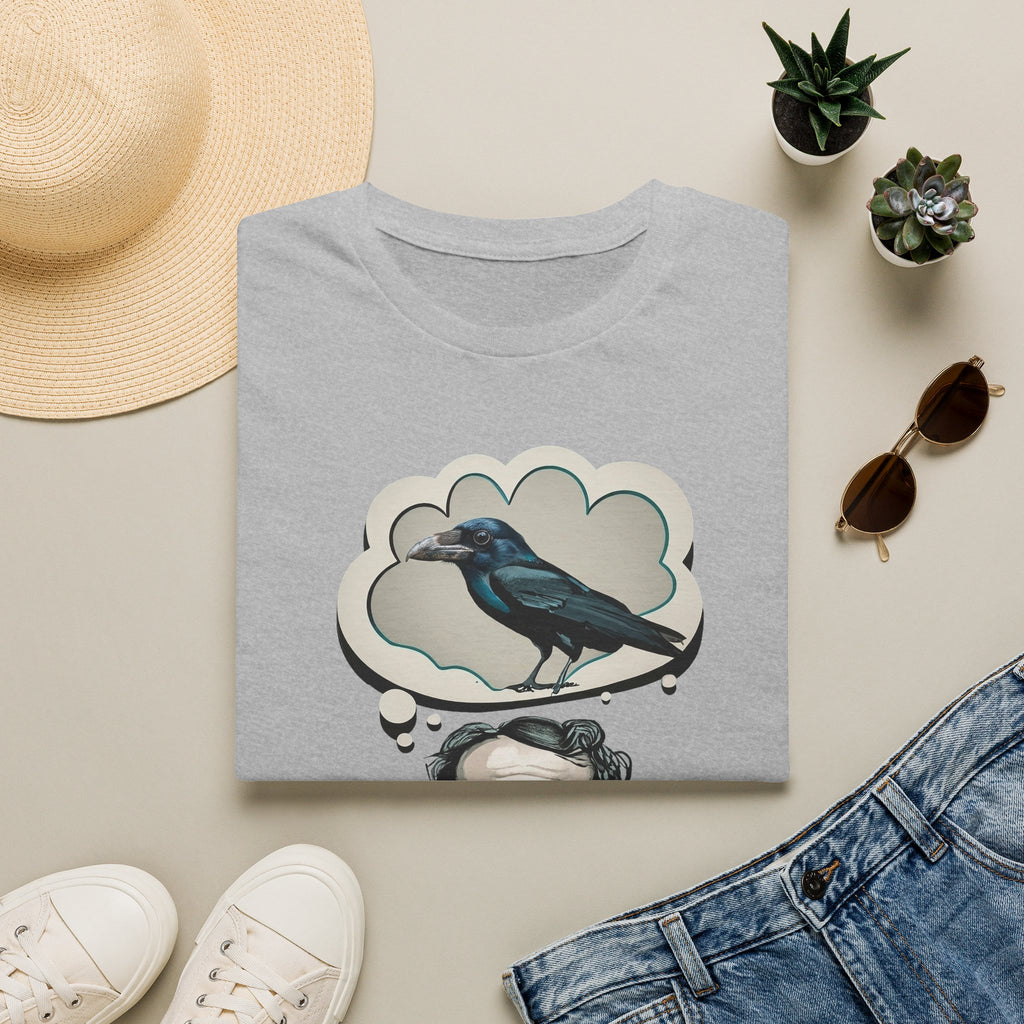 Edgar Allan Poe Raven T‑Shirt — Gothic Literary Quote Tee