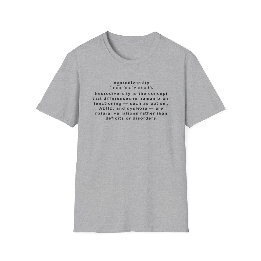 Neurodiversity Definition T-Shirt – Awareness Tee
