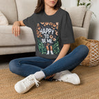 T-Shirt — "Happy To Be Me" Mushroom Garden Graphic Tee