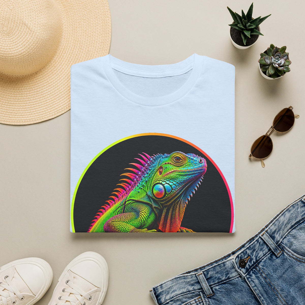 Neurodivergent Iguana T-Shirt