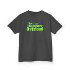 Kids T-Shirt — "I Am The Sensory Overload" Neon Graphic