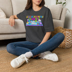 Executive Dysfunction T-Shirt — Colorful Desk Illustration