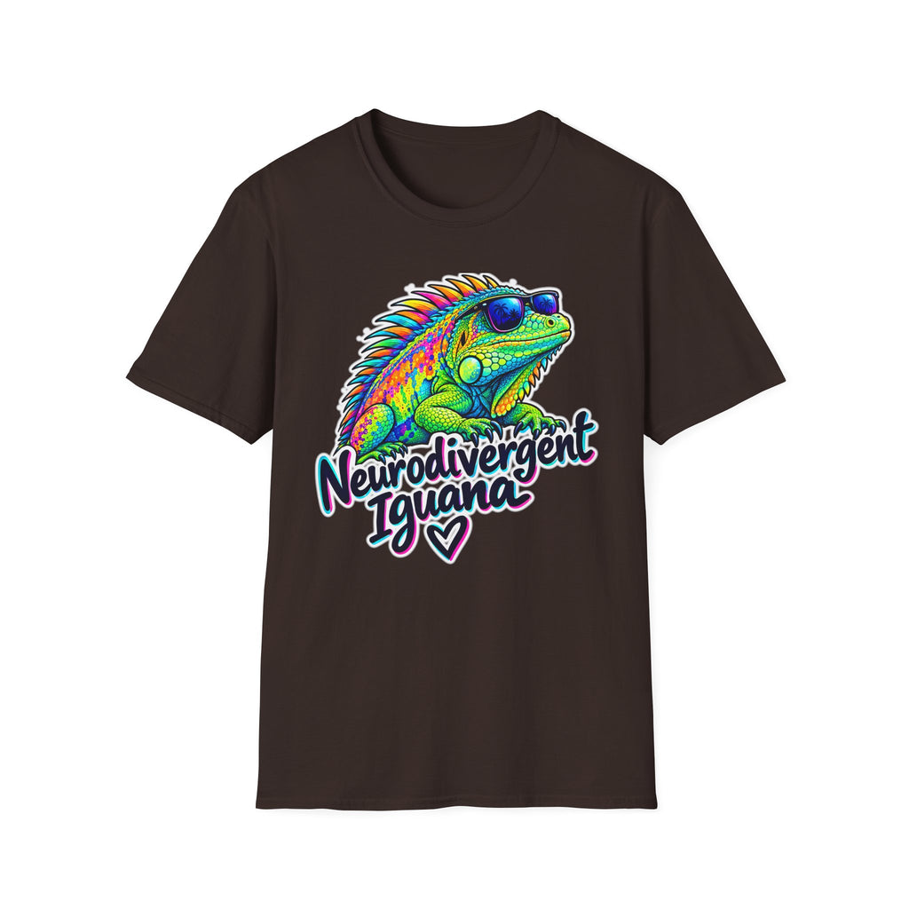 Neurodivergent Iguana T-Shirt
