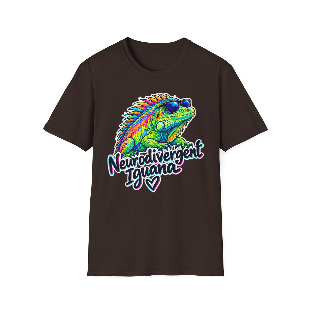 Neurodivergent Iguana T-Shirt