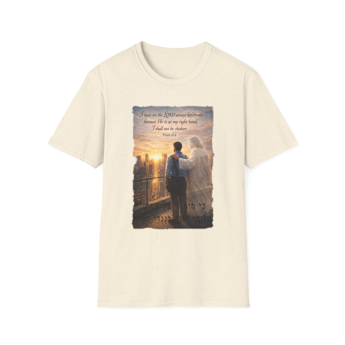 Psalm 46:8 T‑Shirt — 'I Have Set the LORD' Inspirational Faith Tee