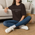 What Motivates You? T-Shirt — Inspirational Question Graphic Tee
