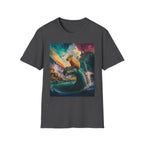 Capybara & Serpent Fantasy T-Shirt — Whimsical Nature Art Tee