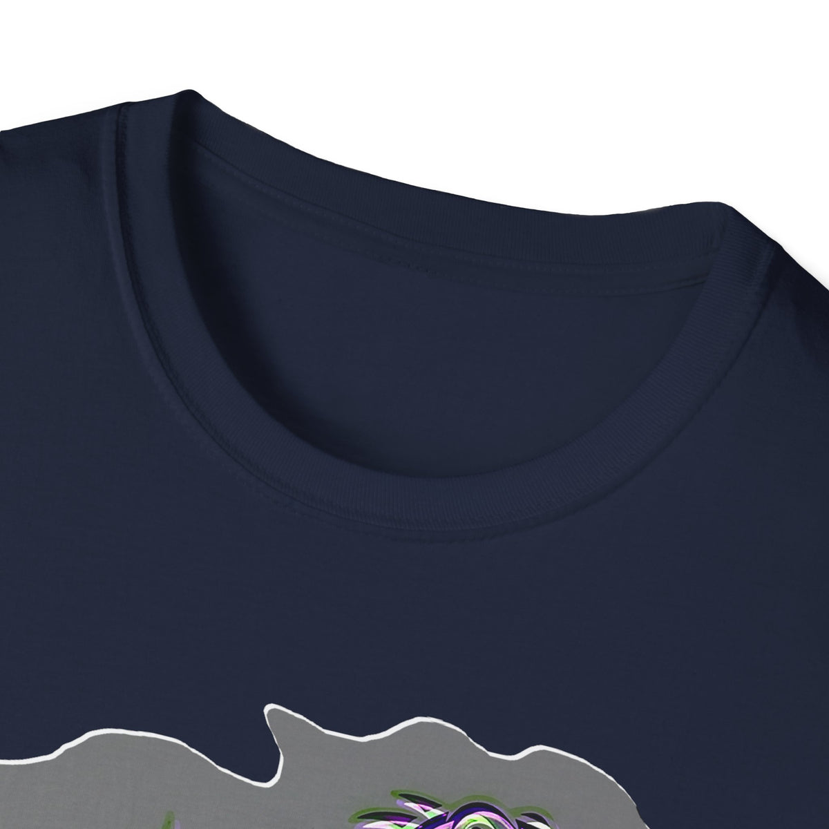 Neurodivergent Iguana T-Shirt — Colorful Pride lizard design