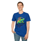 Neurodivergent Iguana T-Shirt – Colorful Pride Lizard Tee for Neurodiversity Awareness