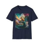 Surreal Capybara Wave T-Shirt — Colorful Fantasy Animal Tee