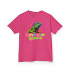 Kids T‑Shirt — Colorful "Neurodivergent Iguana" Graphic Tee