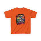 Kids T-Shirt — "Stay Cool" Sunglasses Cat Retro Graphic Tee