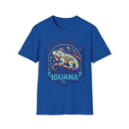 Neurodivergent Iguana T-Shirt — Colorful Pride Design for Neurodiversity Awareness