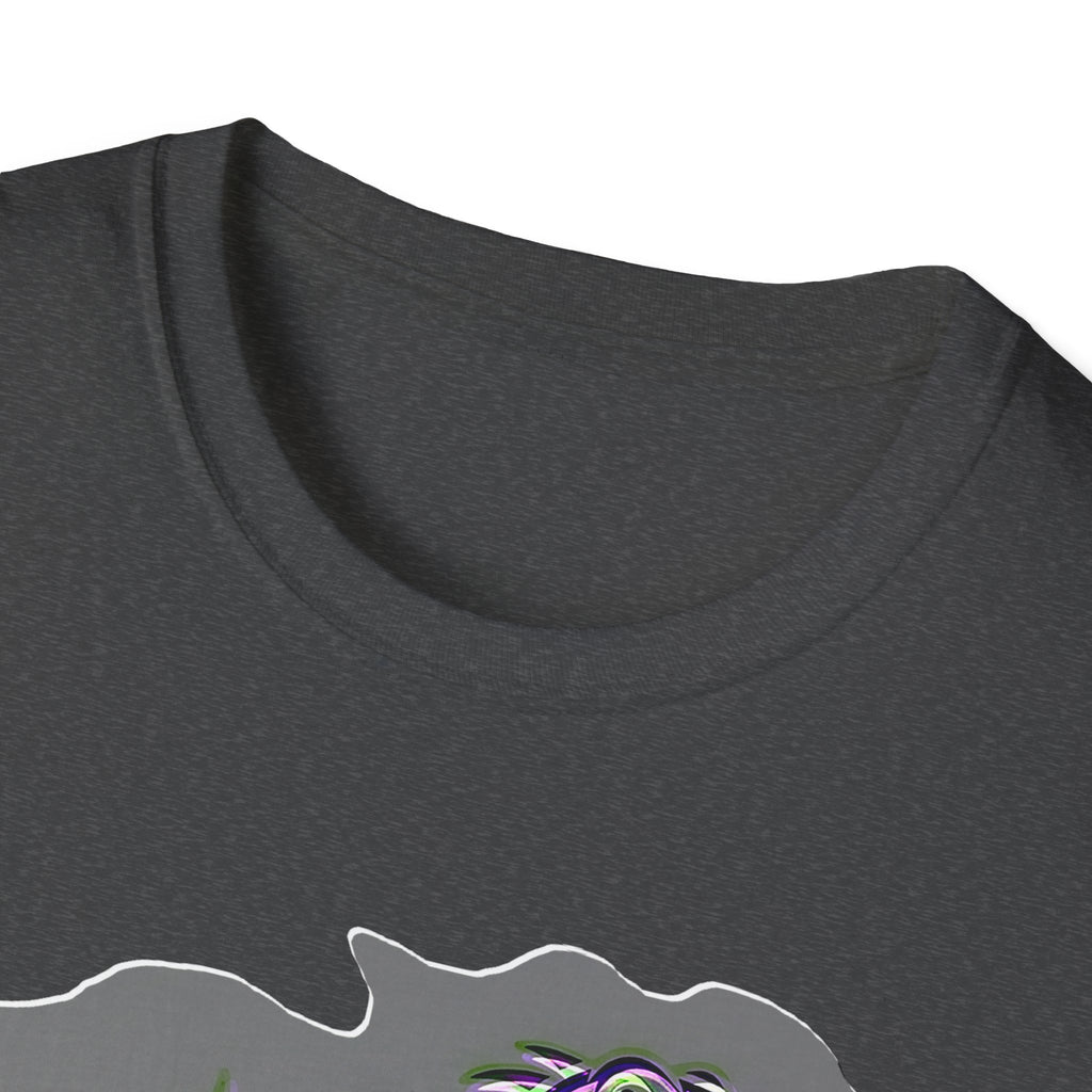Neurodivergent Iguana T-Shirt — Colorful Pride lizard design