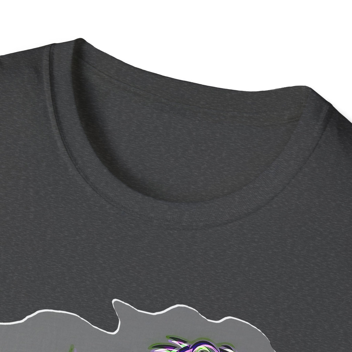 Neurodivergent Iguana T-Shirt — Colorful Pride lizard design