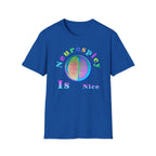 Neurospicy Rainbow Brain T‑Shirt — Colorful Science Apparel