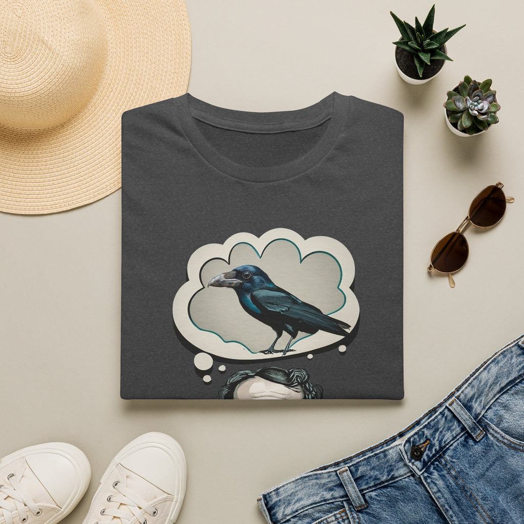Edgar Allan Poe Raven T‑Shirt — Gothic Literary Quote Tee