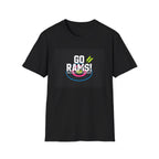Go Rams! Cheer T-Shirt — Bold School Spirit Graphic Tee