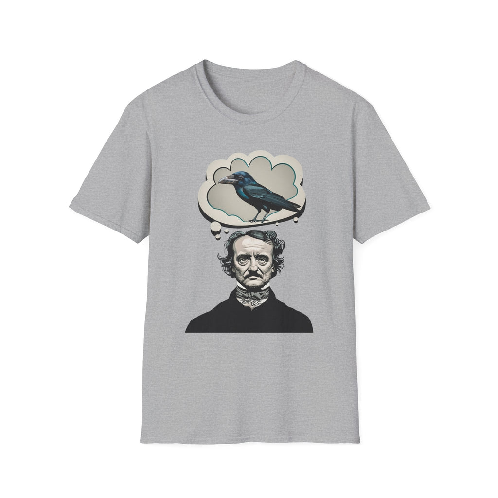 Edgar Allan Poe Raven T‑Shirt — Gothic Literary Quote Tee
