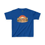 Kids T-Shirt — "Neurodivergent & Thriving" Retro Sunset Tee
