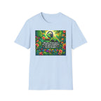Autism Awareness T-Shirt — 'I Love Music, I Hear Headphones' Floral Design