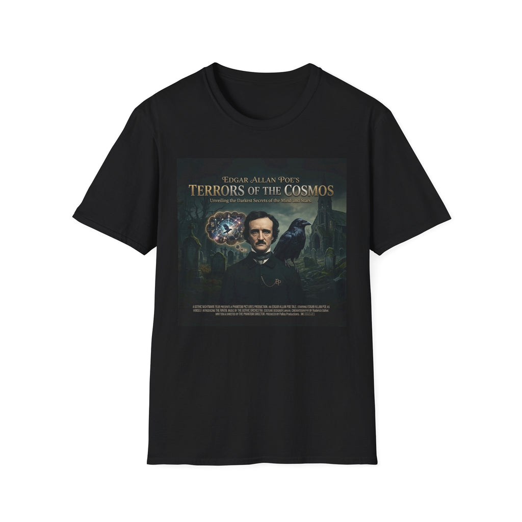 Edgar Allan Poe "Terrors of the Cosmos" T-Shirt
