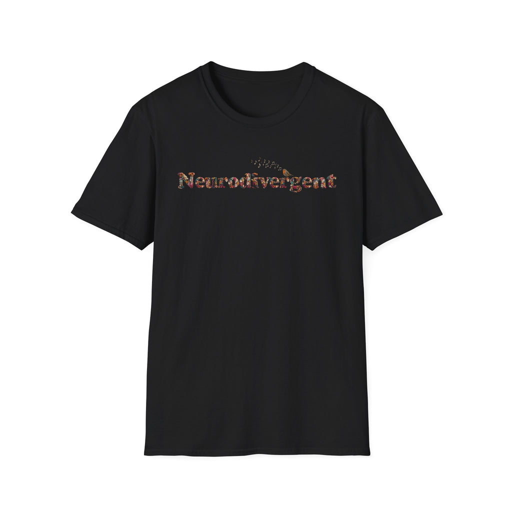 Neurodivergent Statement T-Shirt — Minimalist Pride Tee for Neurodiversity Awareness
