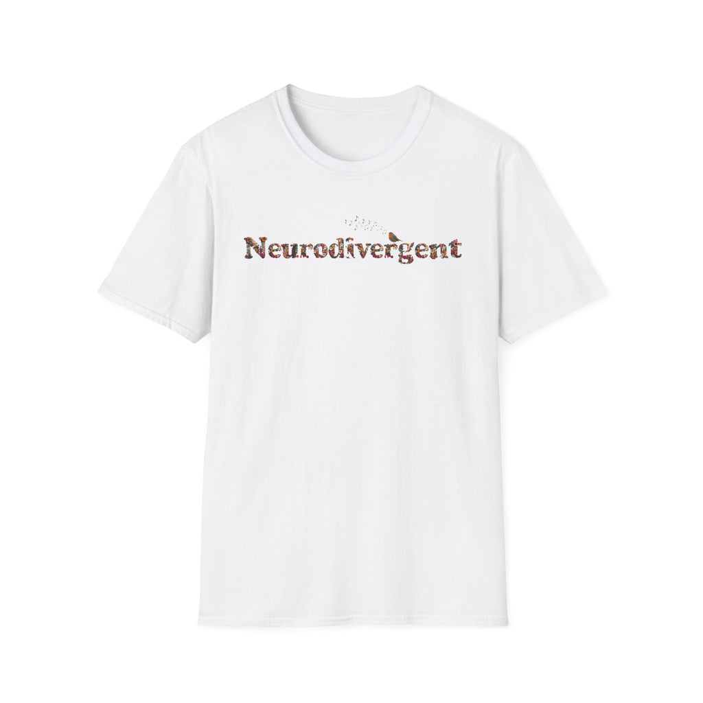 Neurodivergent Statement T-Shirt — Minimalist Pride Tee for Neurodiversity Awareness