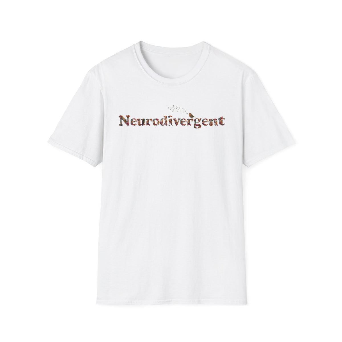 Neurodivergent Statement T-Shirt — Minimalist Pride Tee for Neurodiversity Awareness