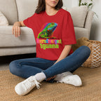 Neurodivergent Iguana T-Shirt — Colorful Pride Lizard Tee