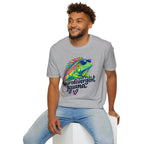 Neurodivergent Iguana T-Shirt – Colorful Pride Lizard Tee for Neurodiversity Awareness