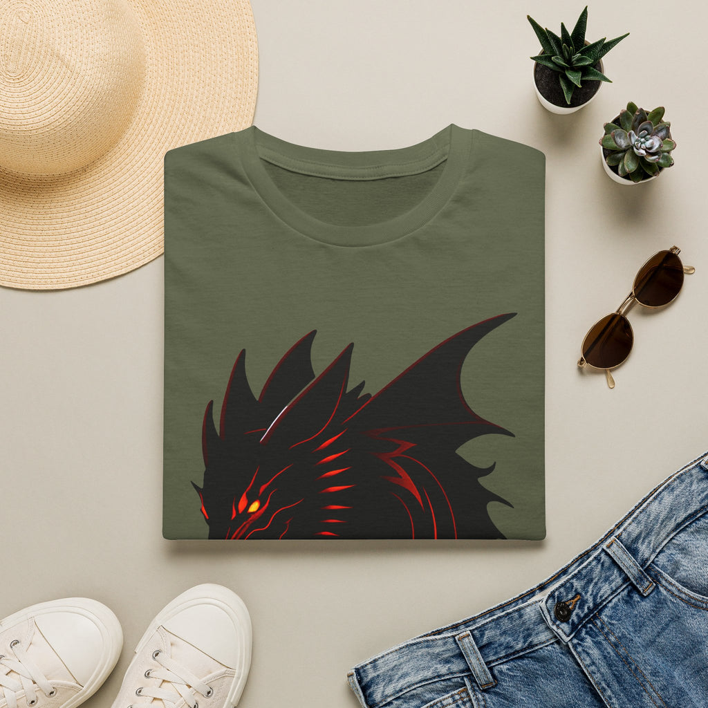 Dragon Head T‑Shirt — Fierce Black Dragon Graphic Tee
