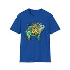 Iguana Graphic T-Shirt — Colorful Tropical Reptile Tee