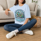 Neurodivergent Iguana T-Shirt — Colorful Pride Design